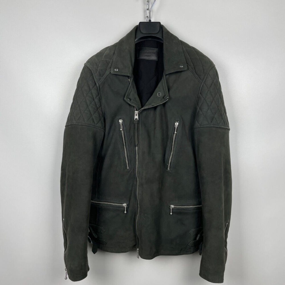 ALLSAINTS Kenji Biker jacket, lamb leather size M